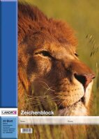 LANDRÉ® Zeichenblock DIN A3 100 g/qm, 20 Blatt, 1 Block