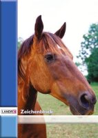 LANDRÉ® Zeichenblock DIN A4 100 g/qm, 20...