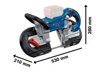 BOSCH Professional GCB 18V-127  Akku-Bandsäge 18,0...