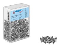 Gowi Musterbeutelklammern Rundkopf, 1.000 St.