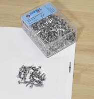 Gowi Musterbeutelklammern Rundkopf, 1.000 St.