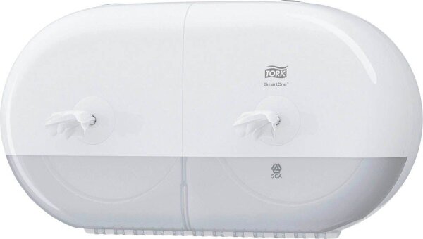 TORK Toilettenpapierspender SmartOne® T9 Mini 682000 weiß Kunststoff, 1 St.