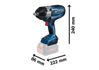 BOSCH Professional GDS 18V-1000 Akku-Schlagbohrschrauber...