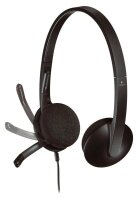 Logitech H340 USB-Headset schwarz