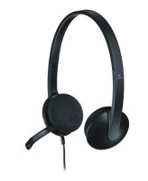 Logitech H340 USB-Headset schwarz