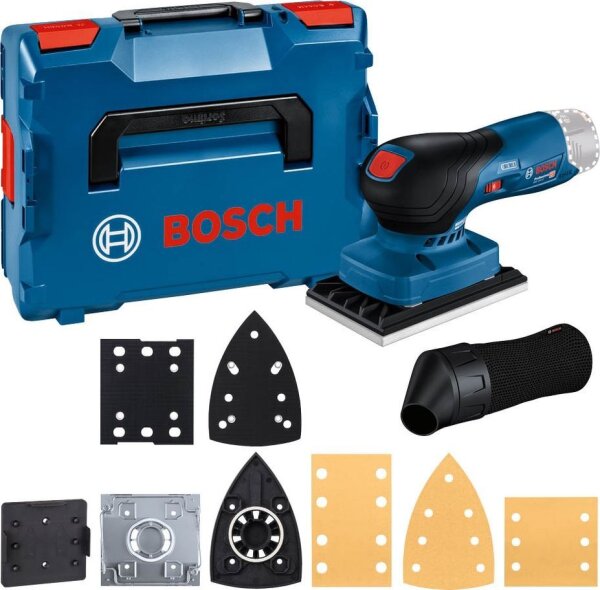 BOSCH Professional GSS 12V-13 Akku-Schwingschleifer-Set 12,0 V, ohne Akku