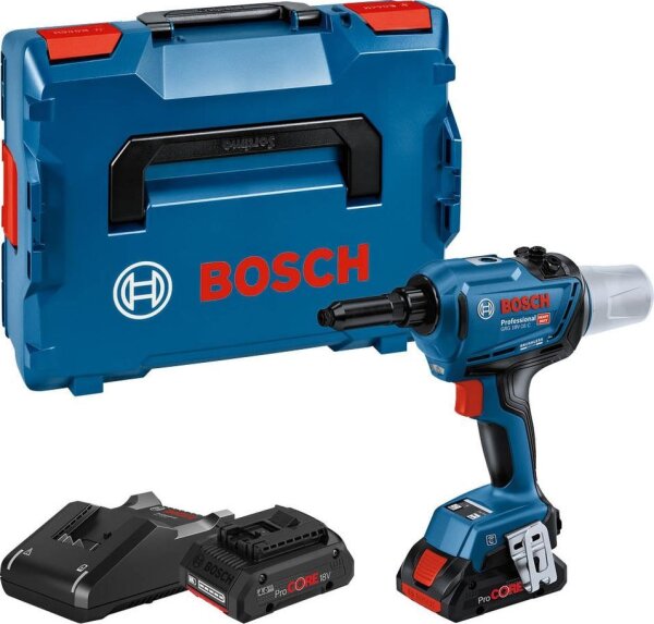 BOSCH Professional GRG 18V-16 C Akku-Nietpistole-Set 18,0 V, mit 2 Akkus