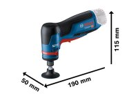 BOSCH Professional GWG 12V-50 S Akku-Geradschleifer-Set...