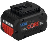 BOSCH Professional GKS 18V-57-2 L Akku-Handkreissäge-Set 18,0 V, mit 2 Akkus