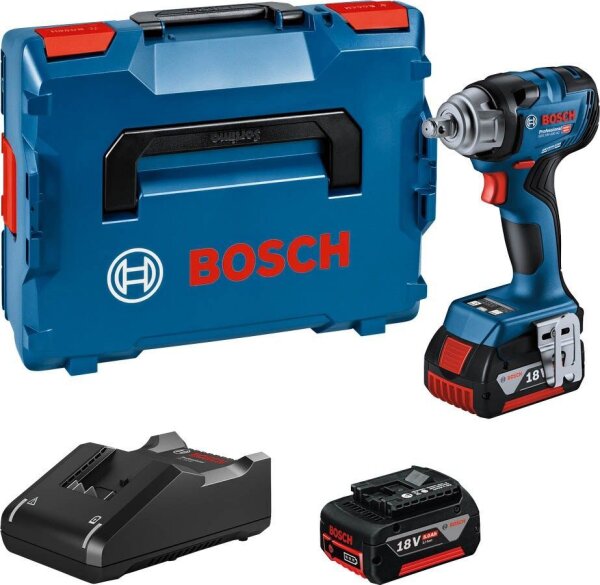 BOSCH Professional GDS 18V-330 HC Akku-Schlagbohrschrauber-Set 18,0 V, mit 2 Akkus
