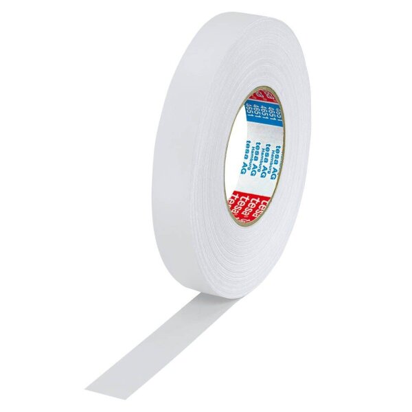 tesa extra Power® Perfect Gewebeband weiß 25,0 mm x 50,0 m 1 Rolle