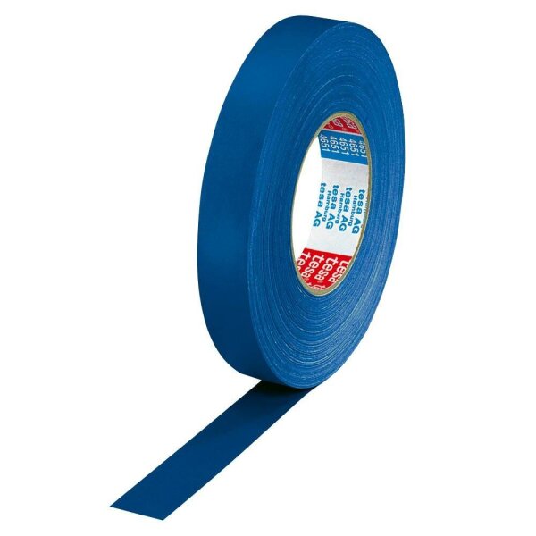 tesa extra Power® Perfect Gewebeband blau 25,0 mm x 50,0 m 1 Rolle