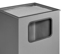 SZ Metall Standaschenbecher silber, 1 St.
