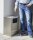 SZ Metall Standaschenbecher silber, 1 St.