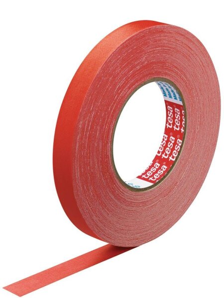 tesa Gewebeband rot 19,0 mm x 50,0 m 1 Rolle