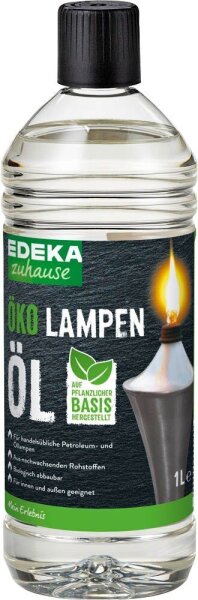 EDEKA zuhause Lampenöl transparent, 1,0 l, 1 St.