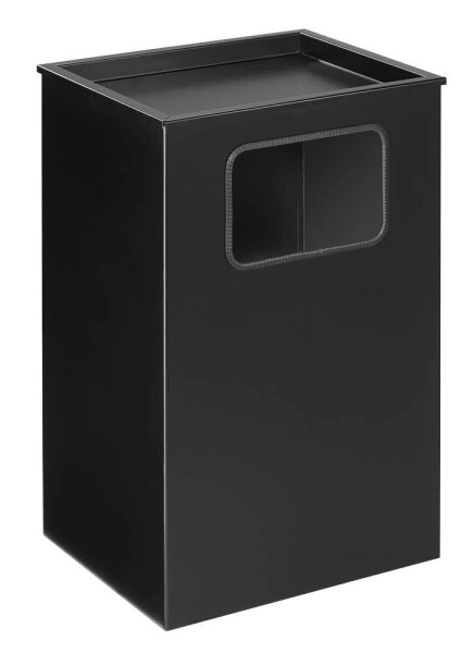 SZ Metall Standaschenbecher schwarz, 1 St.