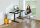 Kerkmann Smart office elektrisch höhenverstellbarer Schreibtisch anthrazit rechteckig, T-Fuß-Gestell grau 100,0 x 60,0 cm