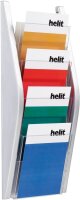 helit Wandprospekthalter the arc silber DIN A4 4...