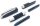Schneider One Change Tintenroller blau/weiß 0,6 mm, Schreibfarbe: schwarz, 1 St.
