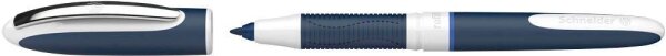 Schneider One Change Tintenroller blau/weiß 0,6 mm, Schreibfarbe: blau, 1 St.