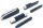 Schneider One Change Tintenroller blau/weiß 0,6 mm, Schreibfarbe: blau, 1 St.