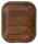 WOODCESSORIES AirCase Schutzhülle für Apple AirPods 1. Gen, AirPods 2. Gen braun