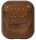WOODCESSORIES AirCase Schutzhülle für Apple AirPods 1. Gen, AirPods 2. Gen braun