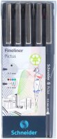 Schneider Pictus Fineliner-Set farbsortiert 0,2 + 0,5 mm,...