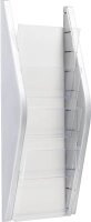 helit Wandprospekthalter the arc silber DIN A5 4...