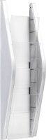helit Wandprospekthalter the arc silber 1/3 DIN A4 4...