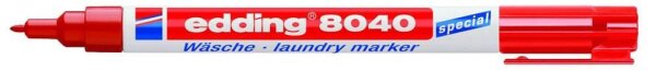 edding 8040 Textilmarker rot 1,0 mm, 1 St.