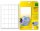 SIGEL Hängeetiketten weiß 38,0 x 55,0 mm blanko, 750 St.