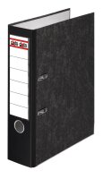 dots Ordner schwarz marmoriert Karton 8,0 cm DIN A4, 1 St.