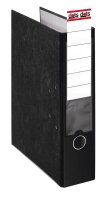 dots Ordner schwarz marmoriert Karton 8,0 cm DIN A4, 1 St.