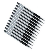 Pentel K116 Gelschreiber schwarz/transparent 0,3 mm,...