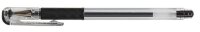Pentel K116 Gelschreiber schwarz/transparent 0,3 mm, Schreibfarbe: schwarz, 12 St.