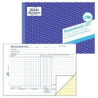AVERY Zweckform Wochenbericht Formularbuch 1311, 1 St.