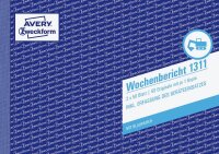 AVERY Zweckform Wochenbericht Formularbuch 1311, 1 St.