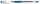 Pentel K116 Gelschreiber blau/transparent 0,3 mm, Schreibfarbe: blau, 12 St.