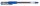 Pentel K116 Gelschreiber blau/transparent 0,3 mm, Schreibfarbe: blau, 12 St.