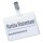 DURABLE Namensschilder mit Clip 9,0 x 6,0 cm, 5 St.
