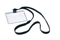 DURABLE Namensschilder mit Textilband 9,0 x 6,0 cm, 10 St.