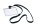 DURABLE Namensschilder mit Textilband 9,0 x 6,0 cm, 10 St.