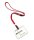 DURABLE Namensschilder mit Textilband 9,0 x 6,0 cm, 10 St.
