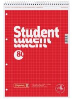 BRUNNEN Collegeblöcke Student Lineatur 28 kariert...