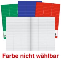 BRUNNEN Vokabelheft Lineatur 54 liniert DIN A5 ohne Rand,...