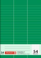 BRUNNEN Vokabelheft Lineatur 54 liniert DIN A5 ohne Rand, 32 Blatt, 1 St.