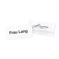 DURABLE Namensschilder mit Nadel 6,0 x 3,0 cm, 10 St.