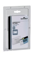 10 DURABLE Namensschilder mit Nadel 7,5 x 4,0 cm  ( 860819 )